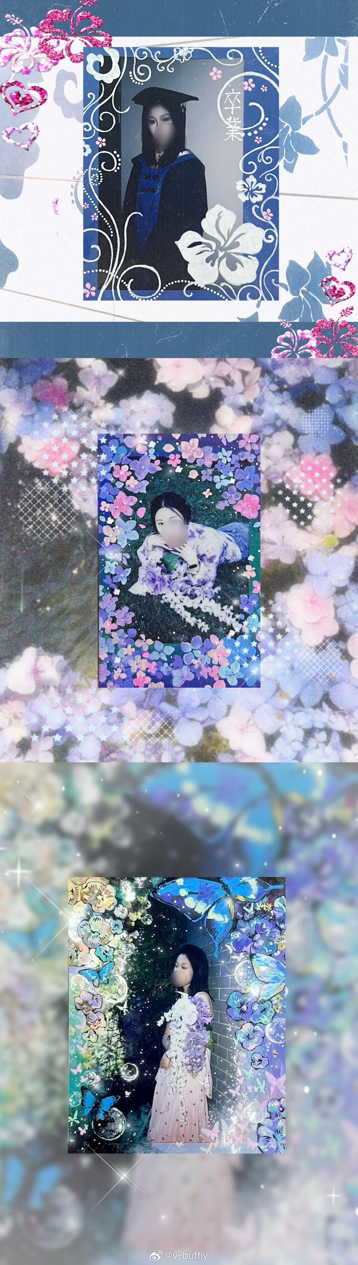 毕业季给同学们拍了拍立得画了宿题…ʚ♥︎ɞ- ̗̀ ෆ( ˶’ᵕ’˶)ෆ ̖́-