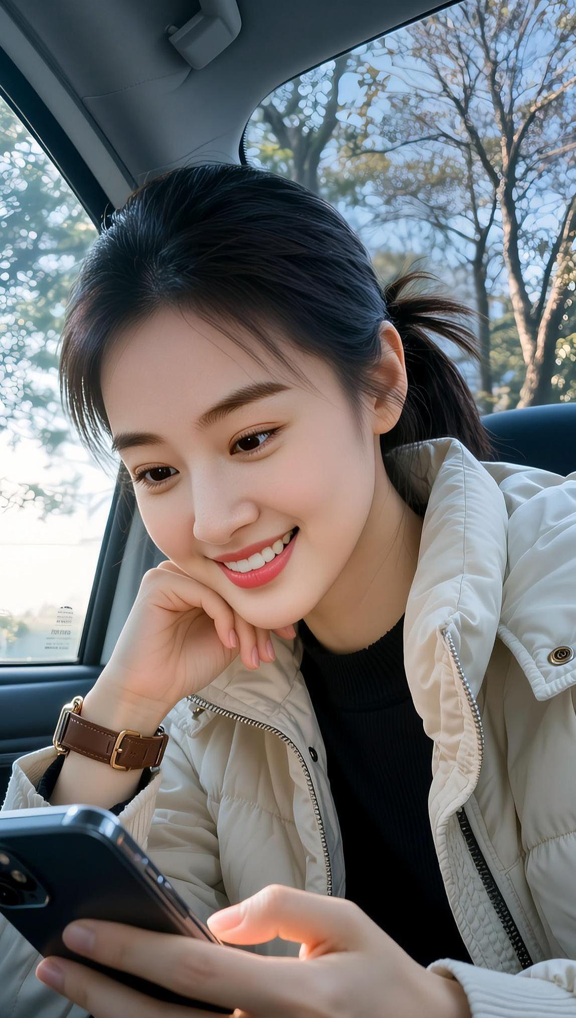 AI车内氛围感写真 抖音ai创作