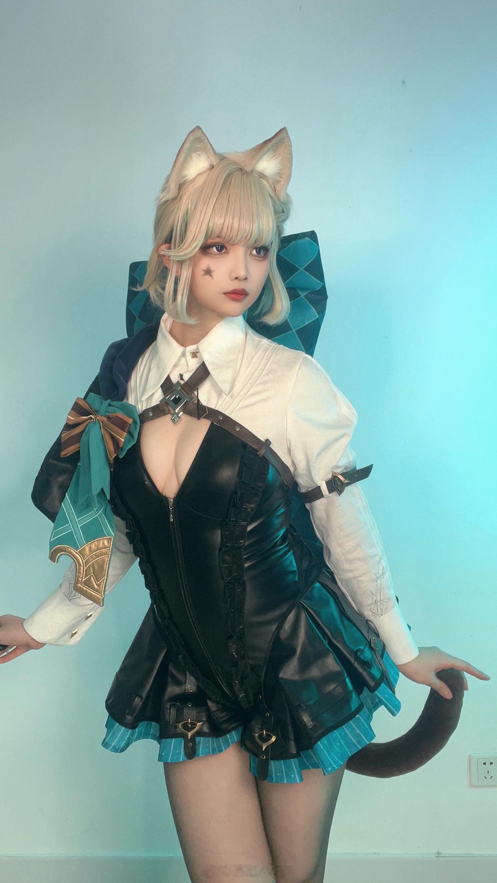 #原神[超话]##琳妮特##二次元cos大赏# 🃏噔噔～🎉#原神4.5##原