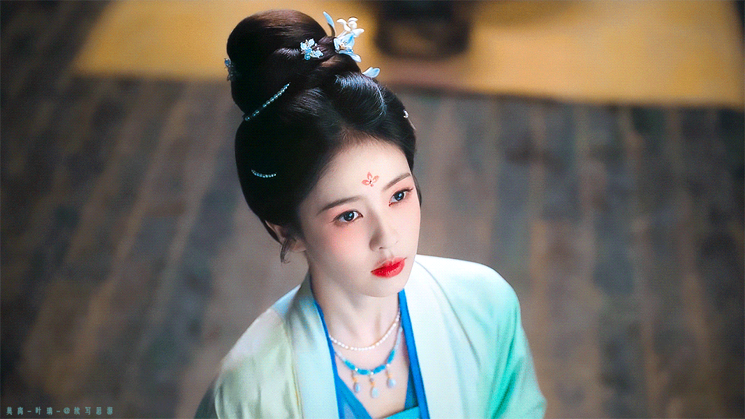 白鹿 《莫离》叶璃▷EP24-10 白蓝-抬头看天 明日日食请注意⚠️⚠️⚠️（
