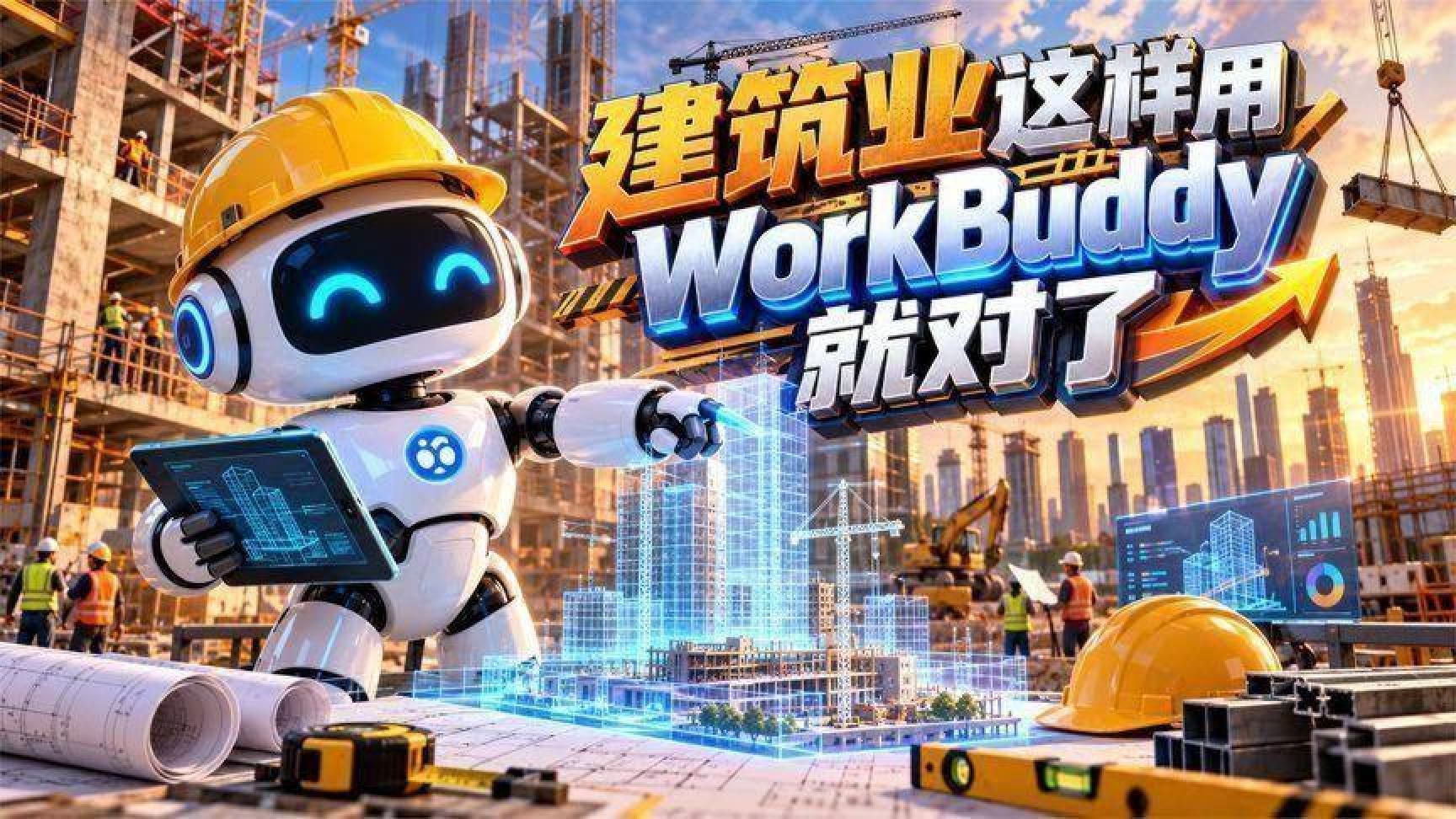 建筑业这样用WorkBuddy就对了