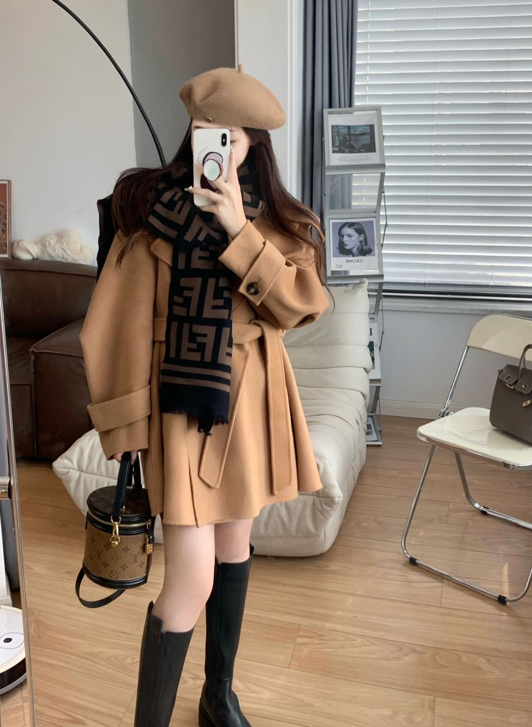 🍂秋冬好适合穿驼色～