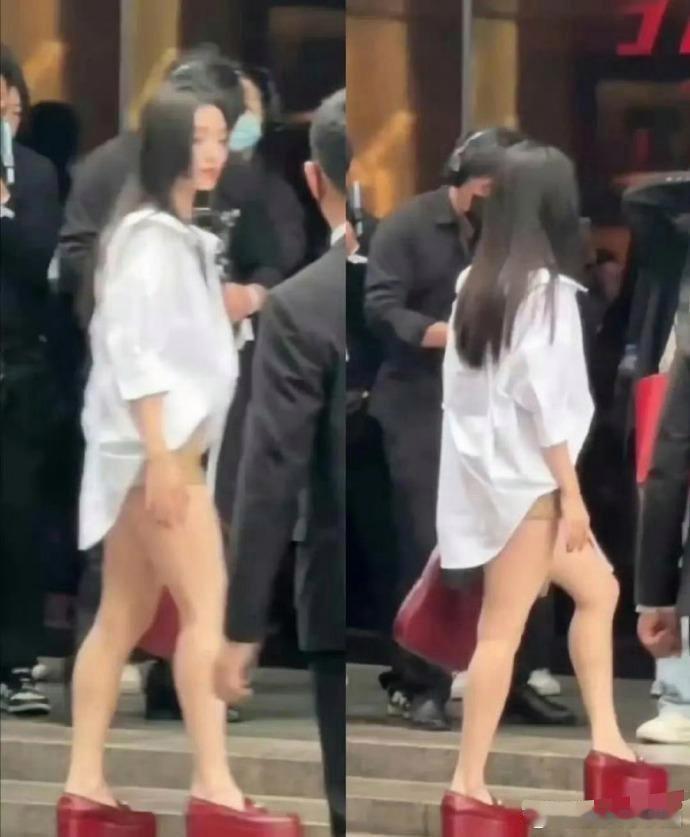 修图前后对比强烈，效果过于夸张。 