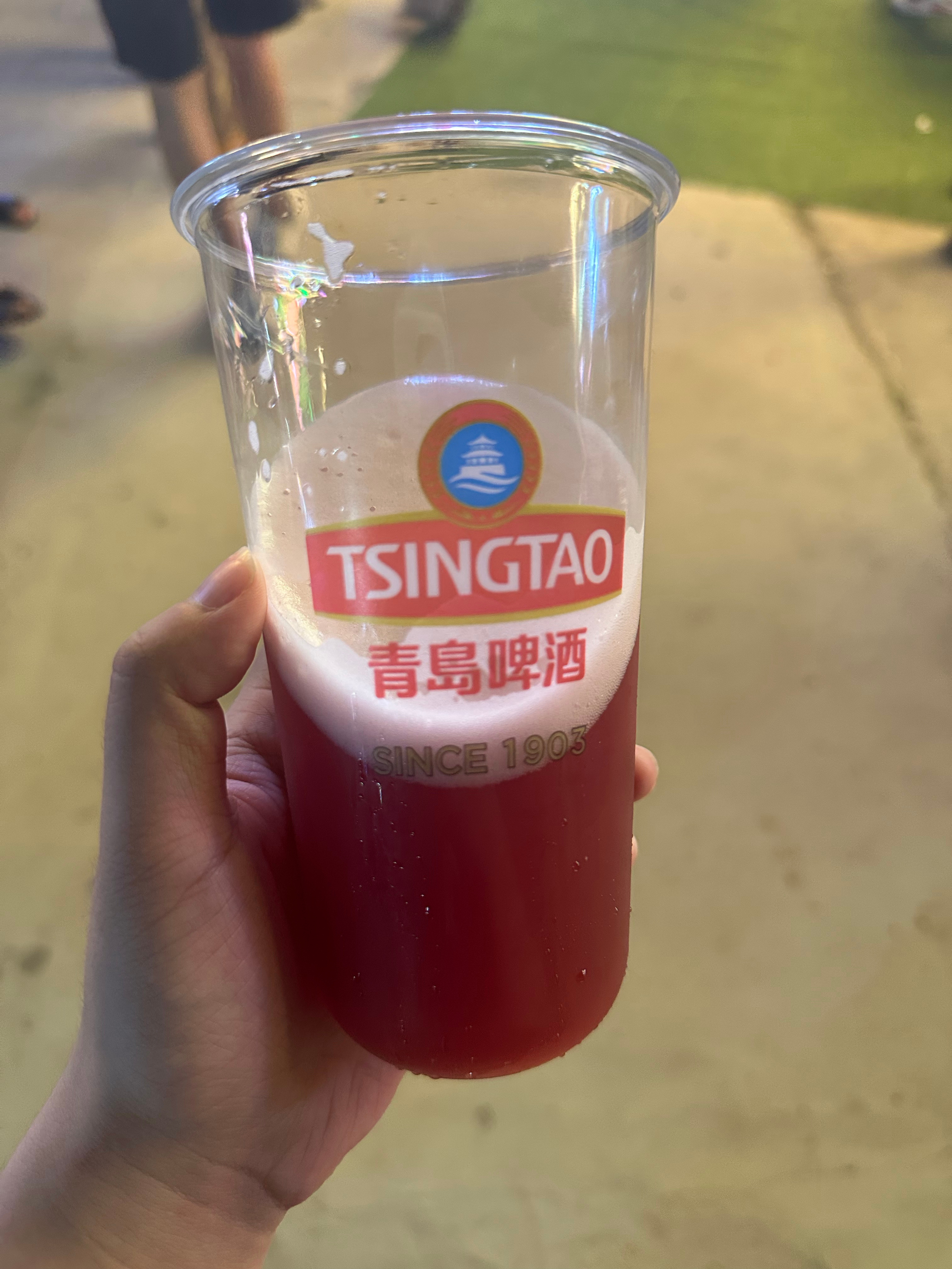 哈酒不开车，今晚没开车哦 青岛·青岛国际啤酒节金沙滩会场