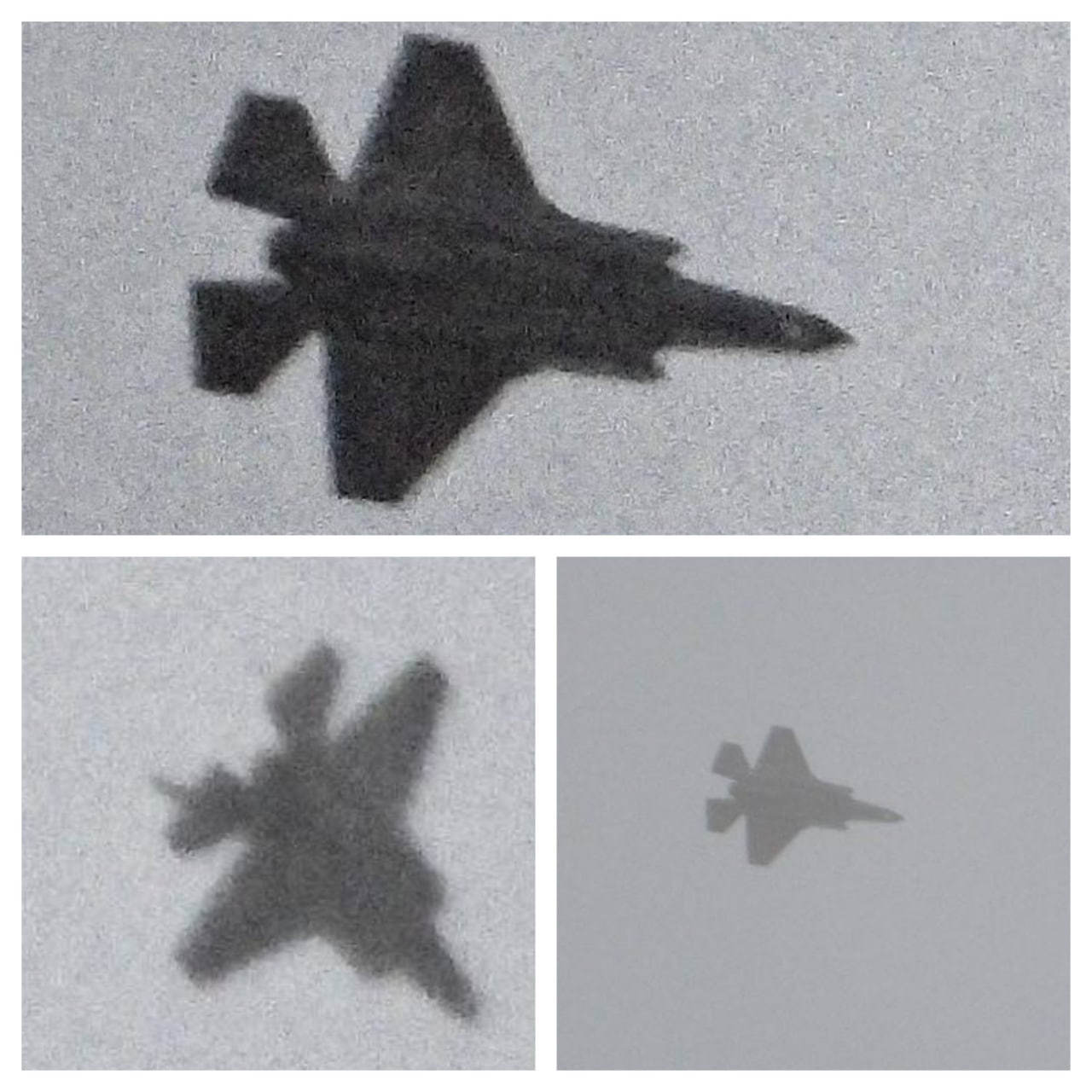 今天早些时候，美国空军的F-35A“闪电II”战斗机被发现出现在伊朗中部城市伊斯
