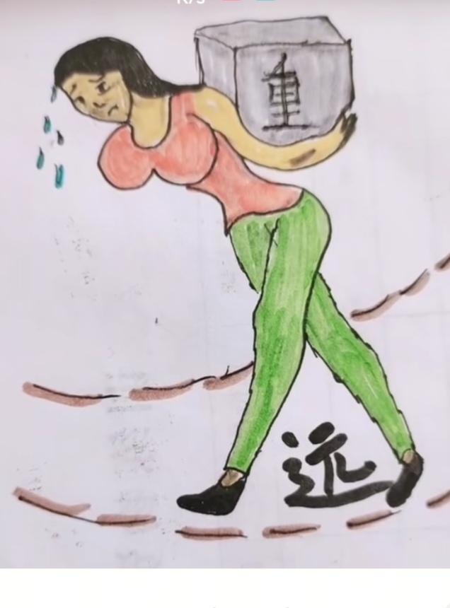 〔看图猜成语〕根据图片内容。猜个成语。