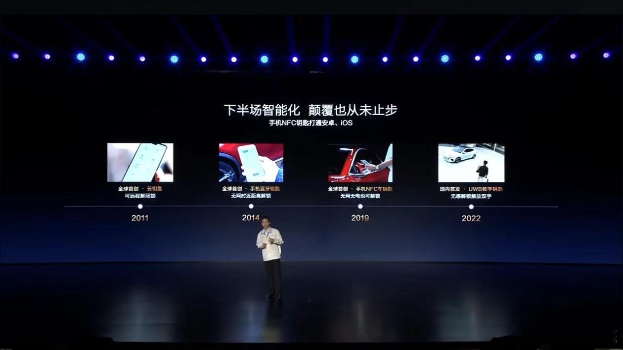 位置有点偏，给大家截图几张官方图片，我觉得发布会到这里，能够深刻体会到，比亚迪今