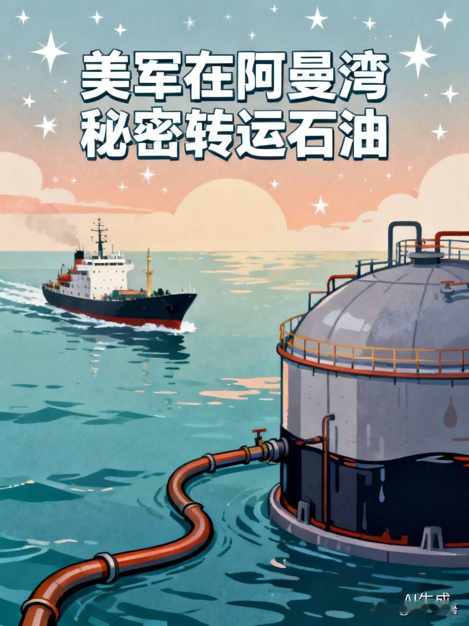 伊朗把控霍尔木兹海峡，常规运油风险拉满，美军索性照搬伊朗“暗船”套路，在阿曼湾深