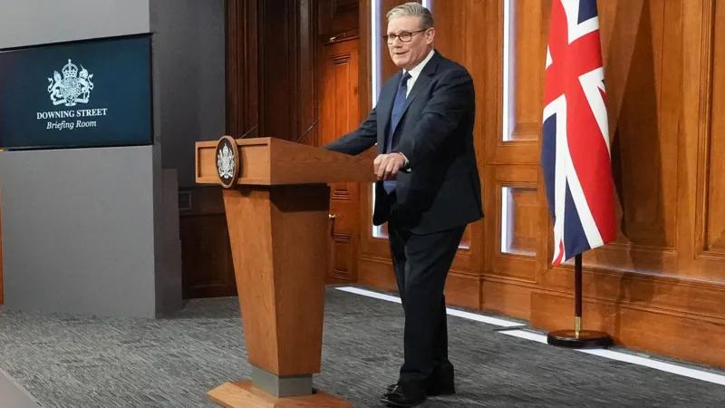 [沙尘暴]美伊刚达成停火协议，英国首相斯塔默就迫不及待地出来讲话了！据唐宁街10