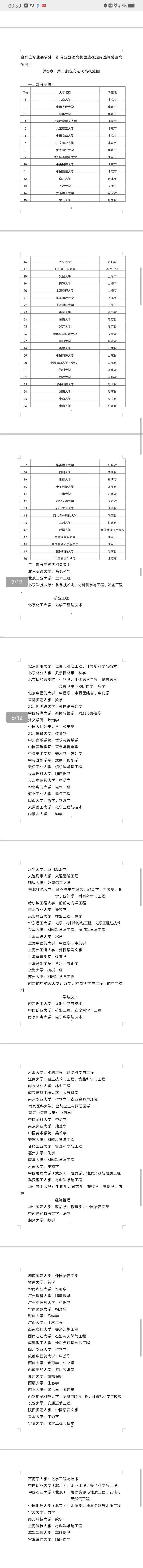 2026山东定向选调！第二批定向选调高校范围。欢迎大家留言文明交流！