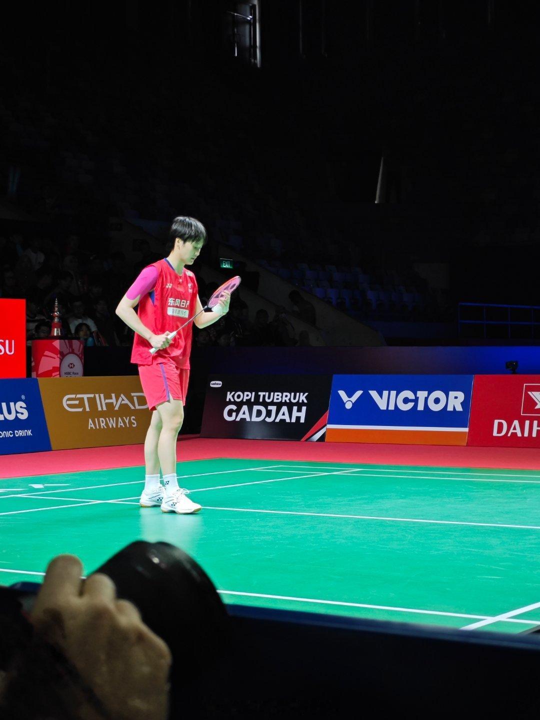 女单 半决赛 陈雨菲(1) 21-15 奥原希望2026年印尼羽毛球大师赛