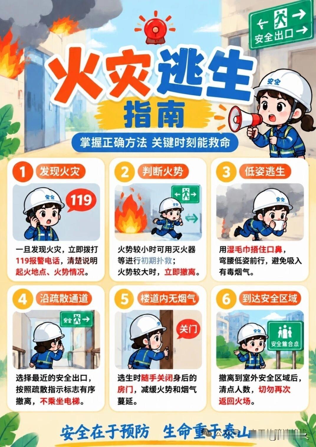 火灾逃生指南