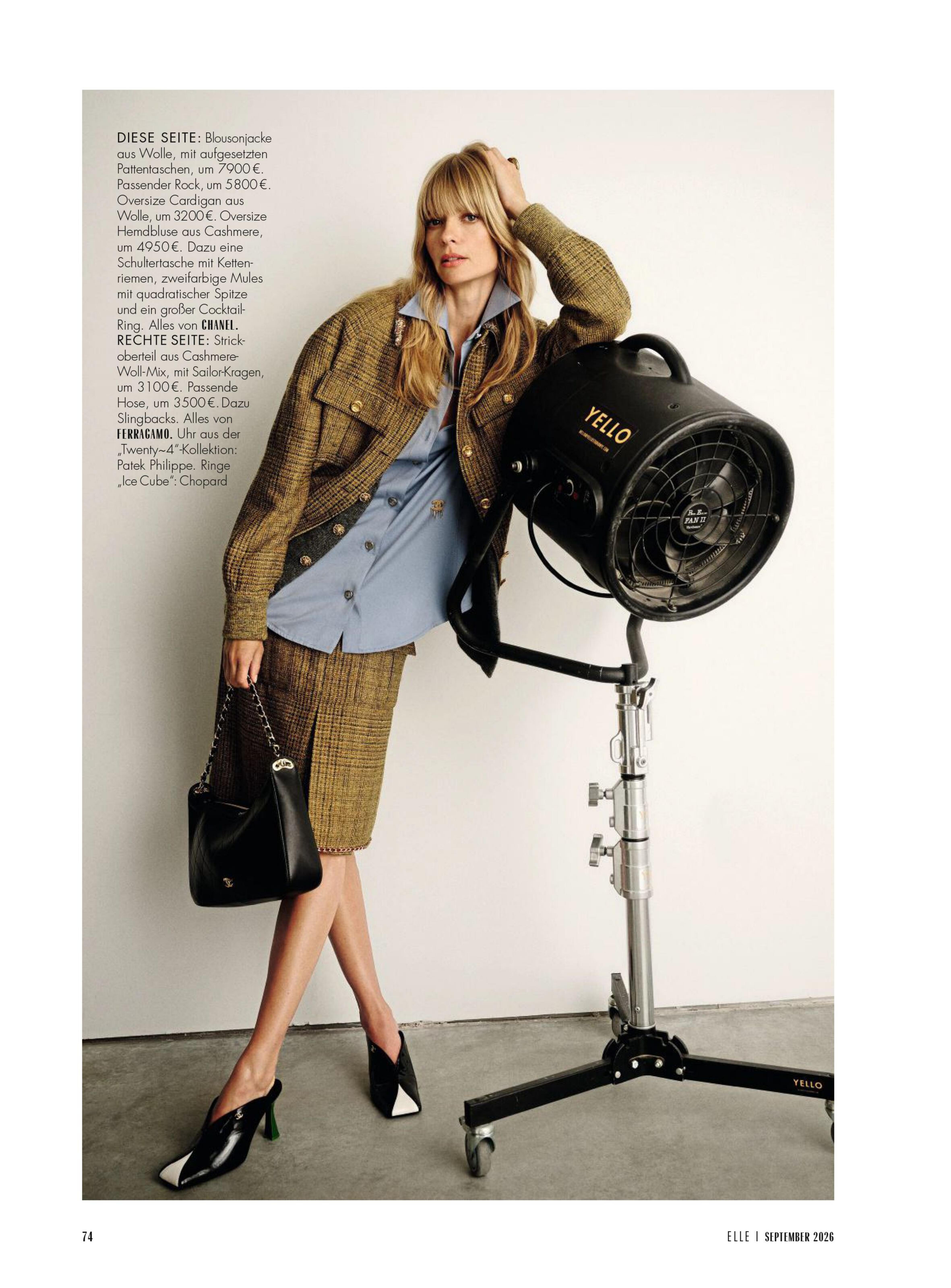 ELLE Germany  September  2026 老家送温暖  ～  
