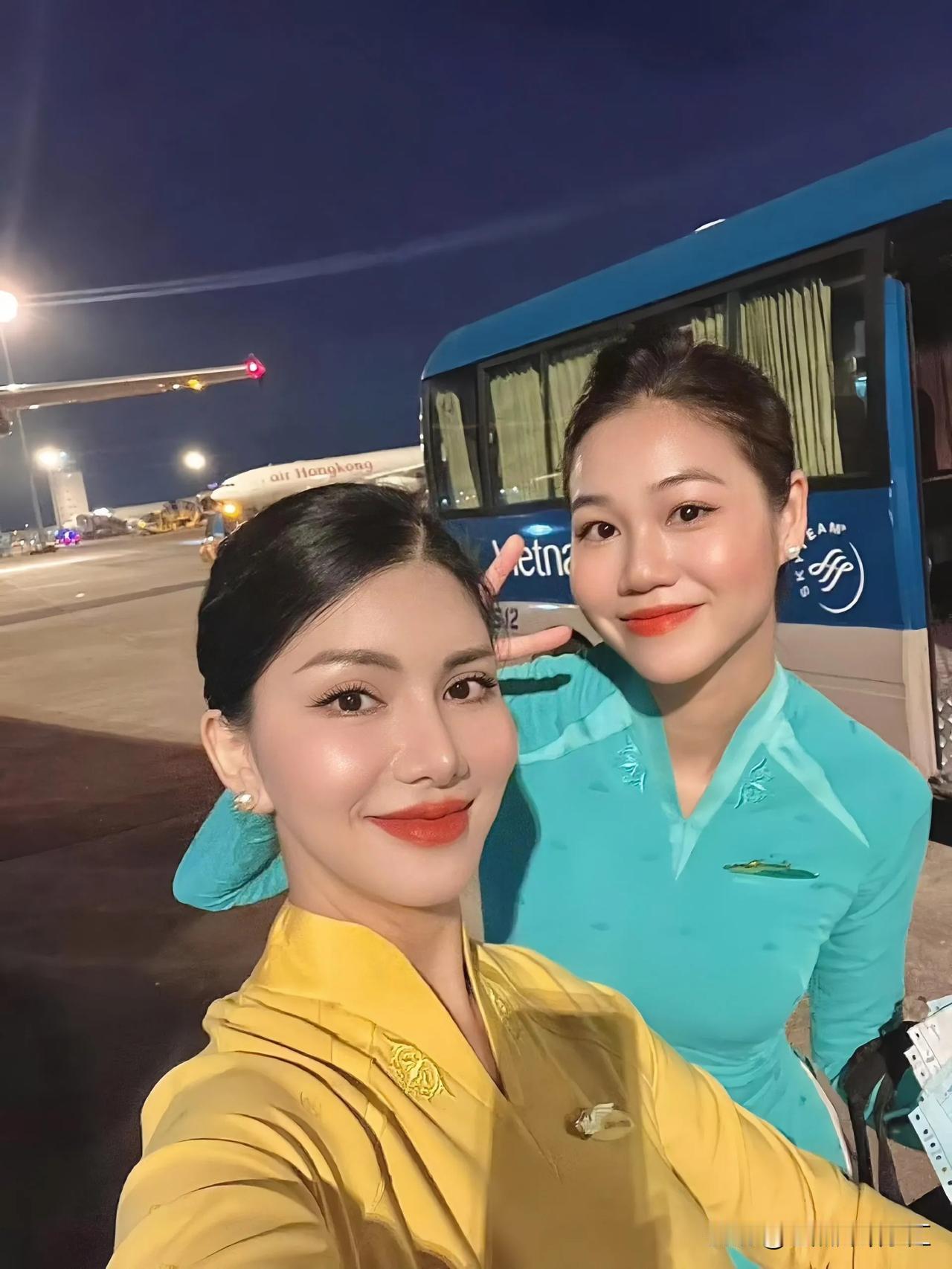 越南航空公司的空姐