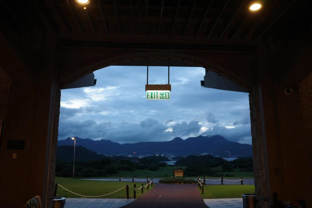 雨后的天空 香港·滘西洲公衆高爾夫球場