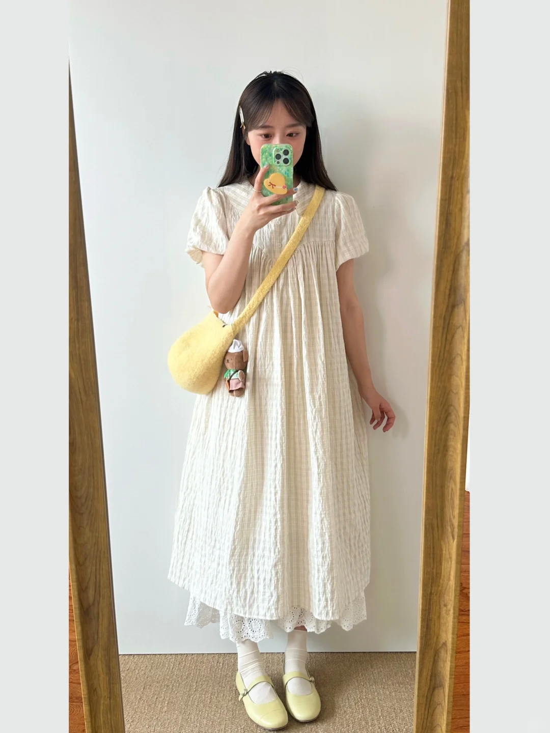 淡黄的长裙🌼
