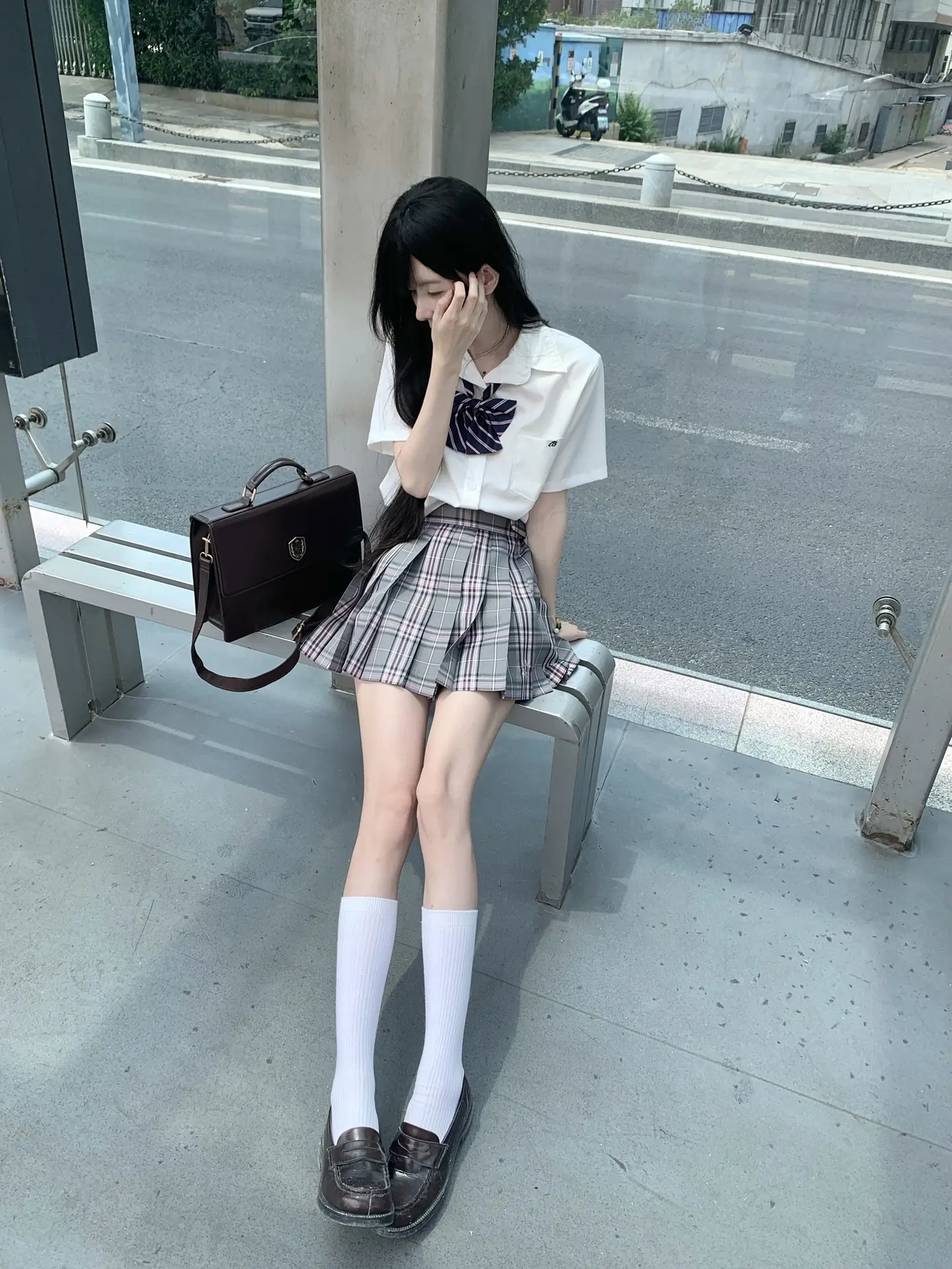 一起坐BRT回家吗