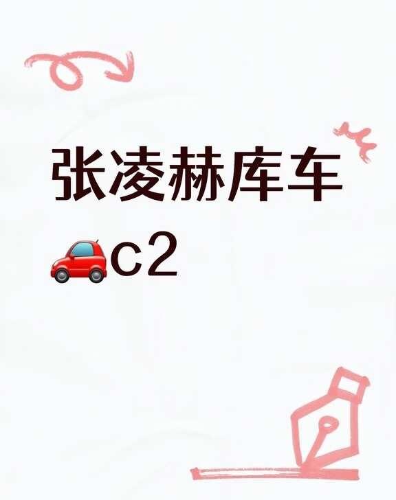 张凌赫库车🚗c2不懂就问有问必答 万能的