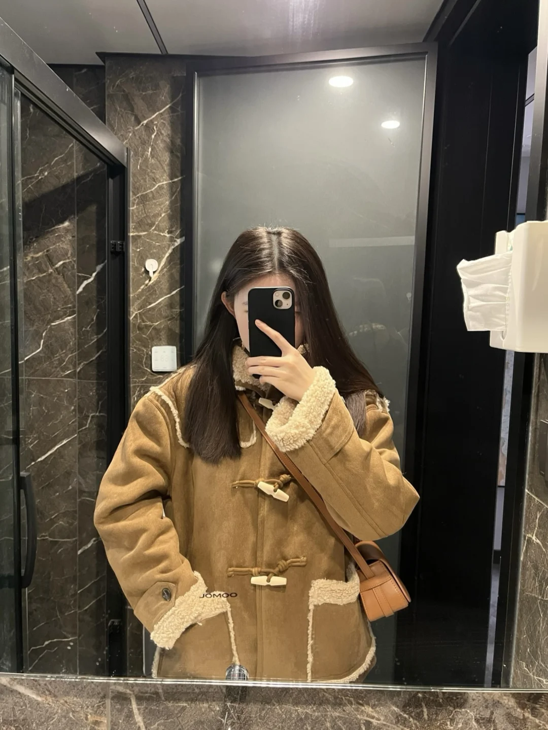 plog好爱这件羊羔毛外套