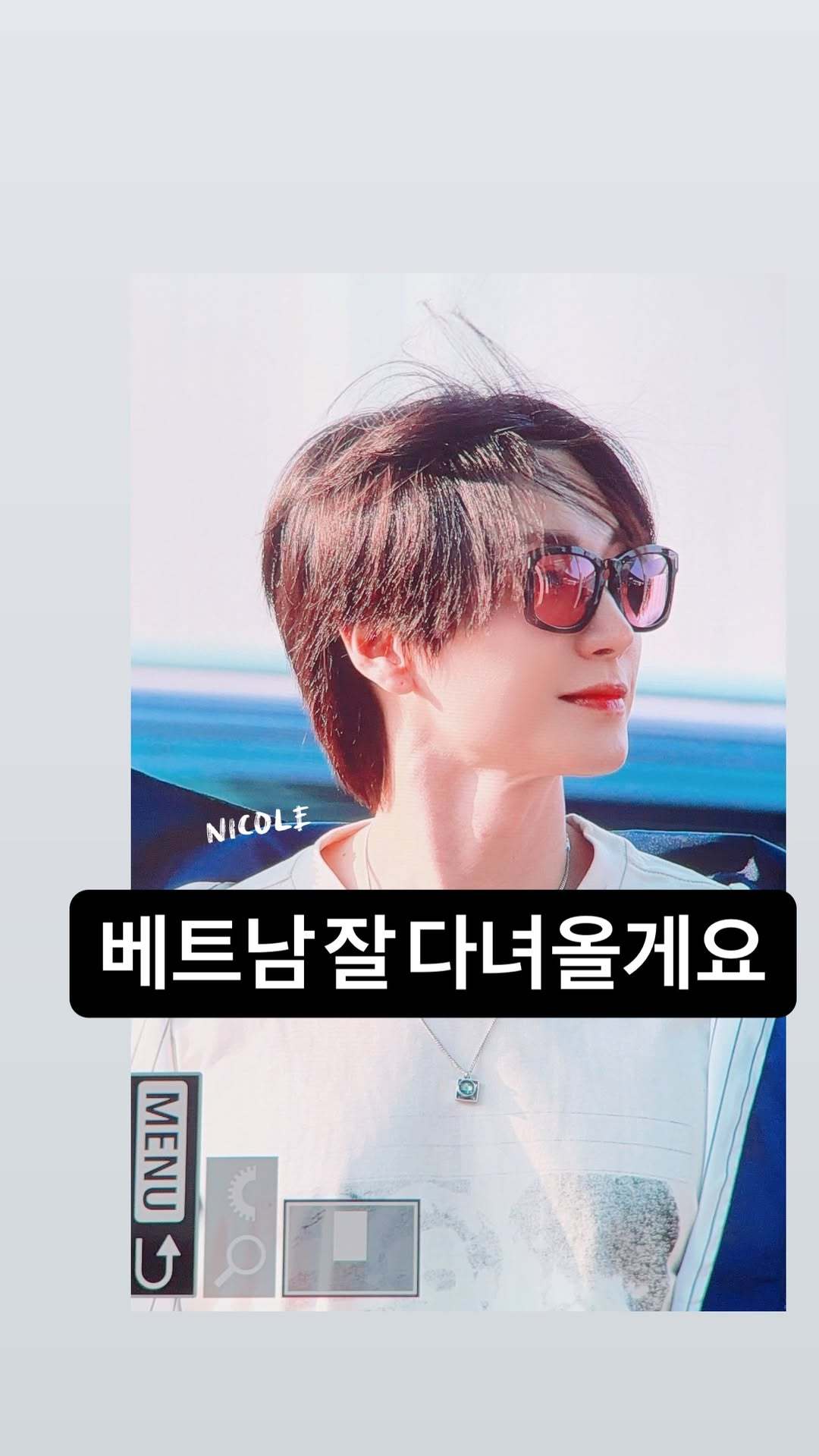 “CB百蓝_。260320利特 ins story更新四则：1️⃣越南之行会一切