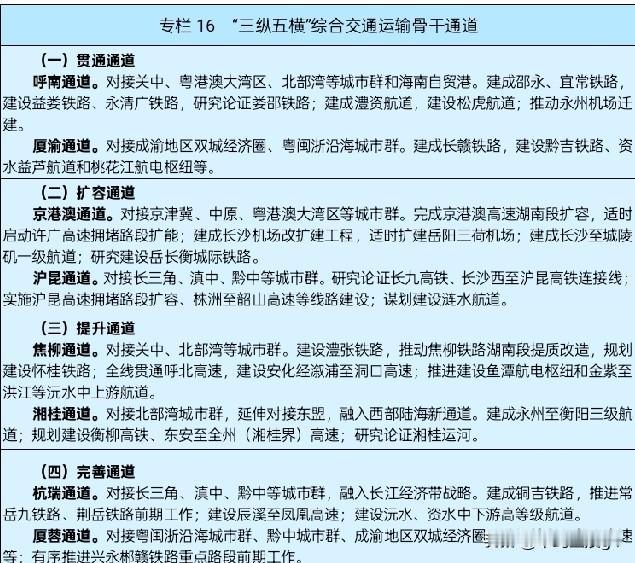 湖南十五五规划纲要出炉，铁路上有八大干线通道

2020年4月12日，湖南的十五
