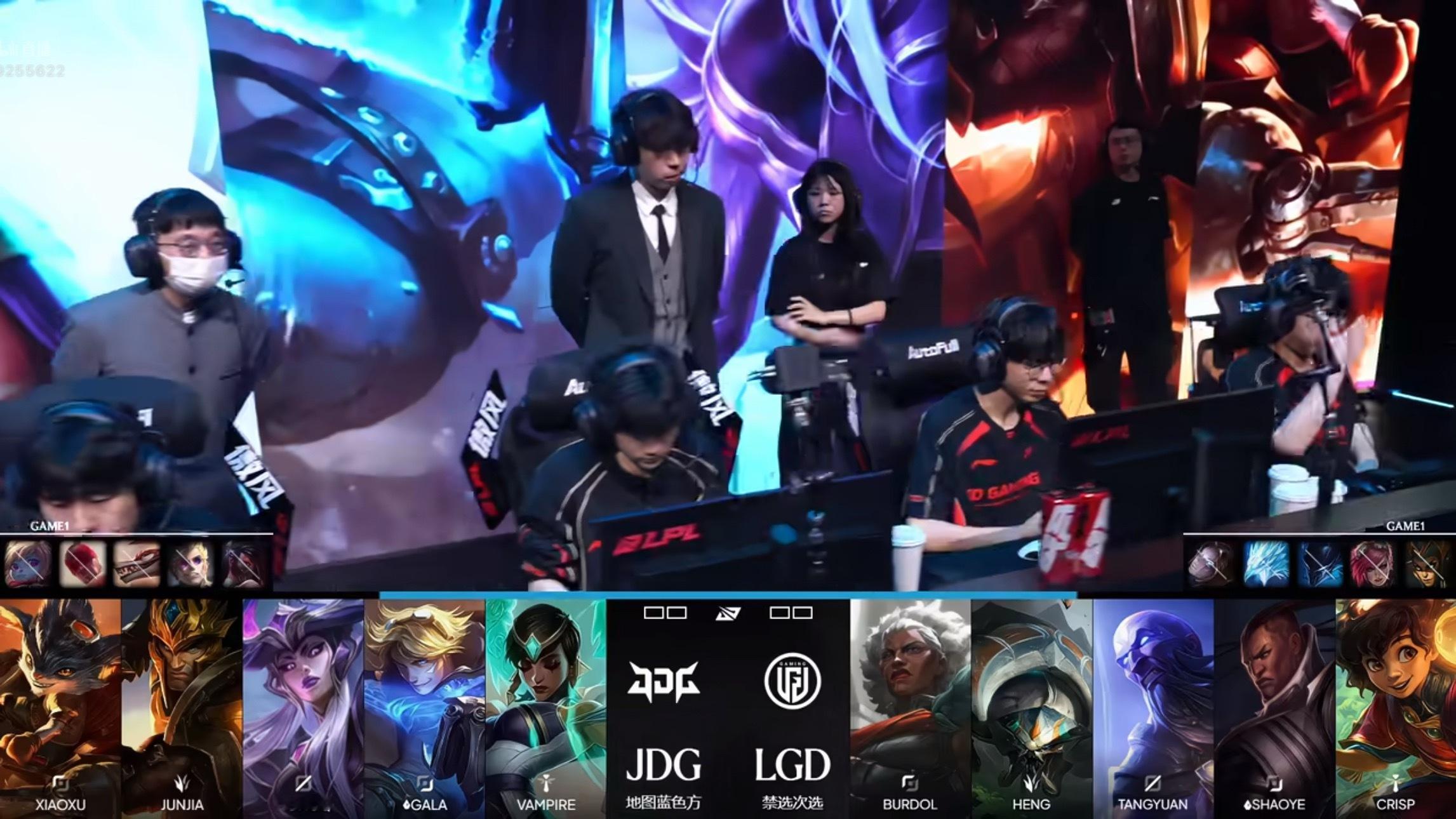 【2026LPL第三赛段 LGD vs JDG】首局BPLGD对战JDG