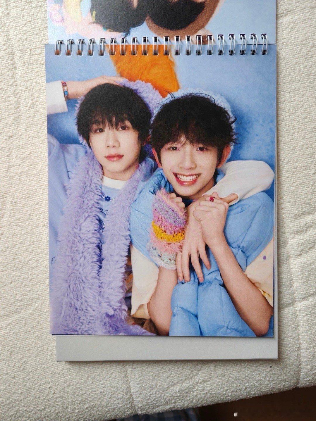 tg恒铭台历双人笑得好开心啊 