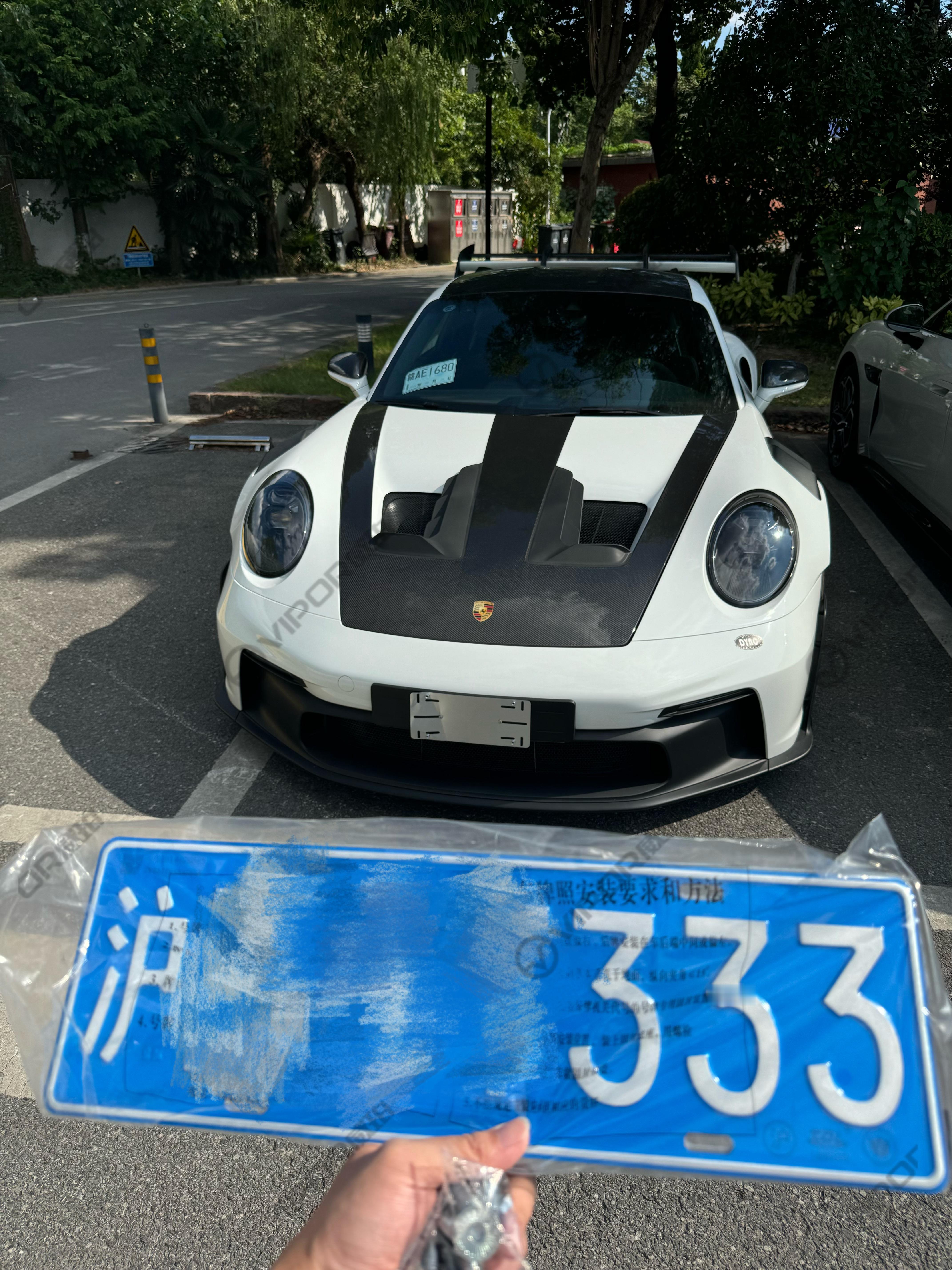 全中国第一台3C上牌的欧规GT3RS！听说别家有人付了钱买了车没手续… ​​​