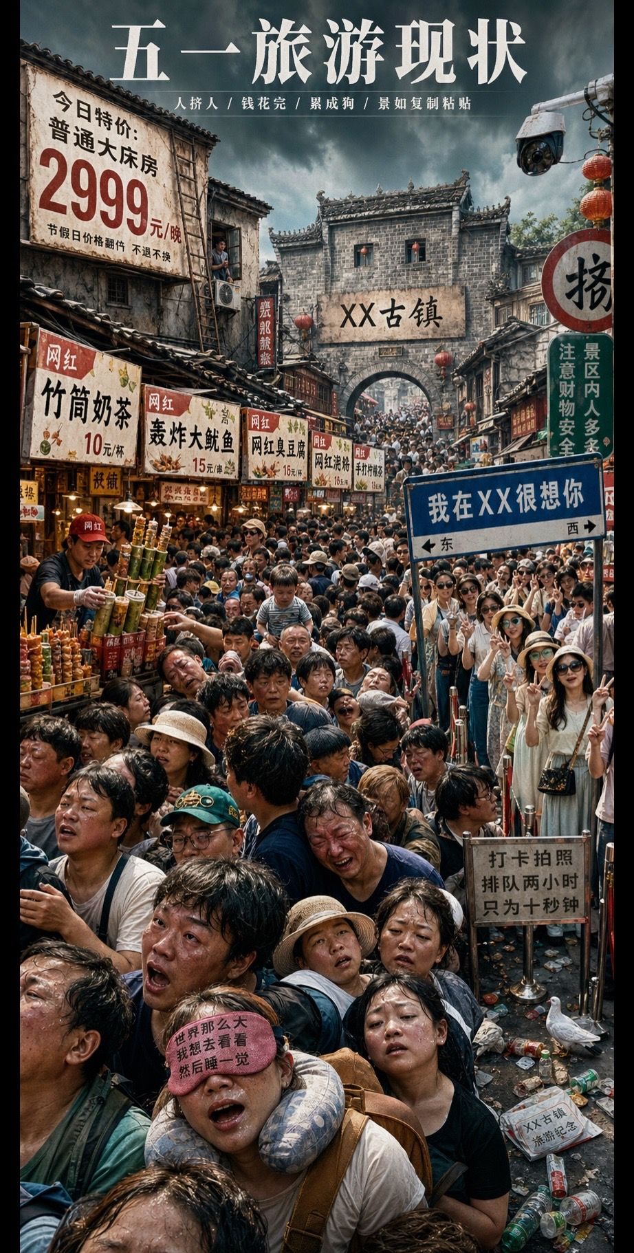 国内的大多景点是怎么做到这么雷同的 