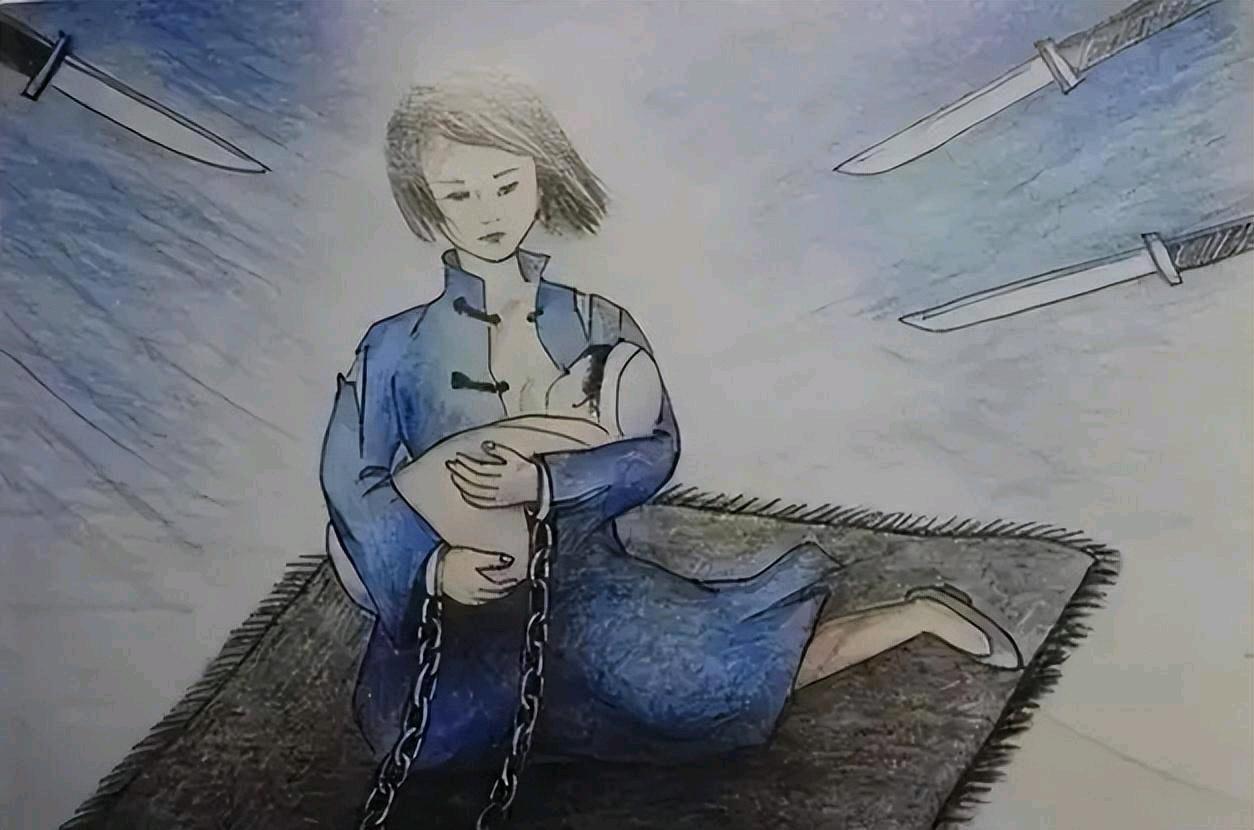 1928年，王月贞被拖上处刑台，当执行前，她突然激动道：“先等会，能不能让我提一