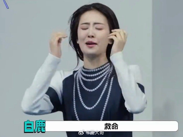 宇宙闪烁请注意邀请白鹿上车 哈哈哈哈噗搞笑女在哪里都是显眼包的存在啊，《宇宙闪烁