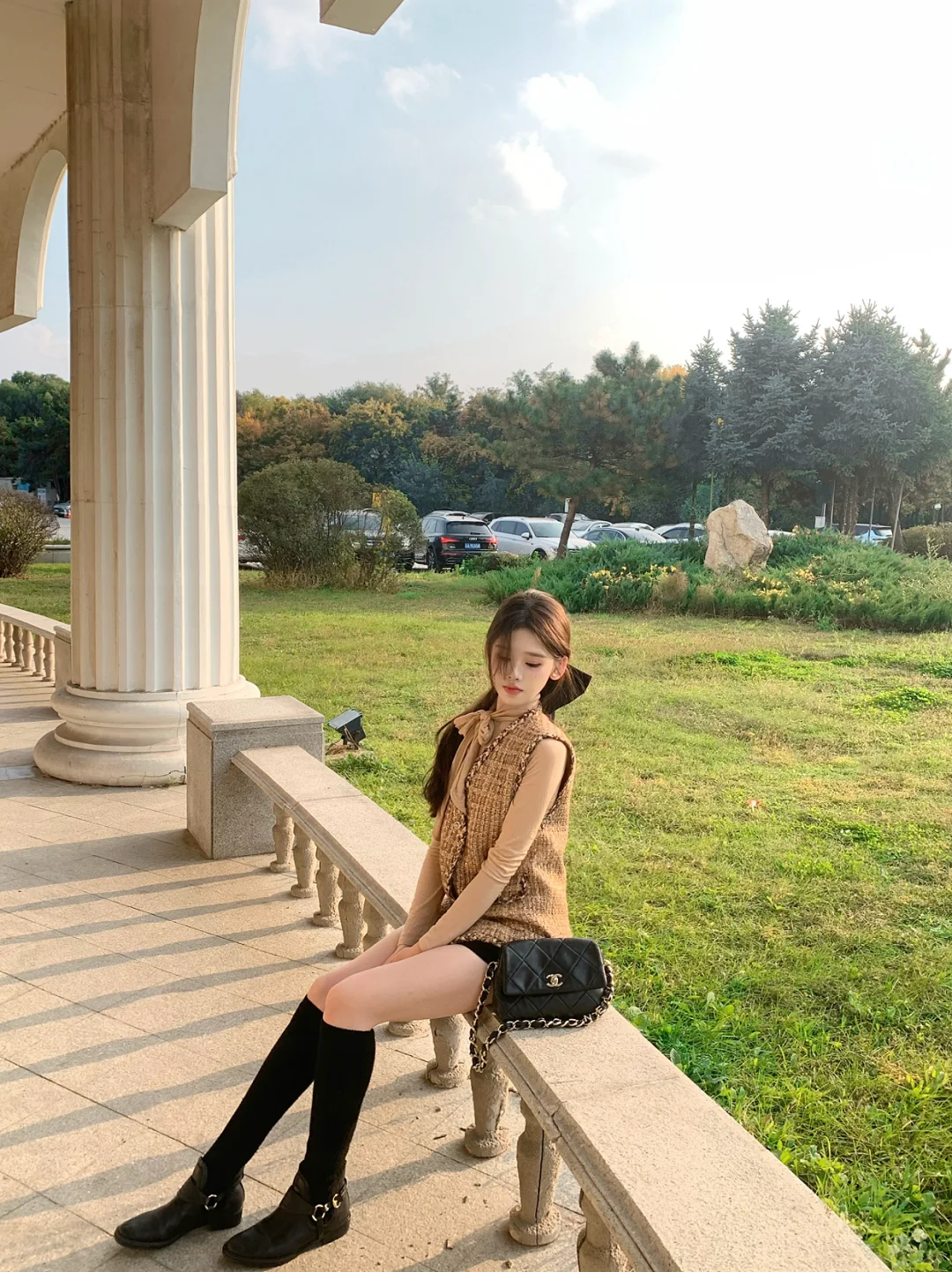 ootd｜🇰🇷韩系贵气千金感穿搭🧥～