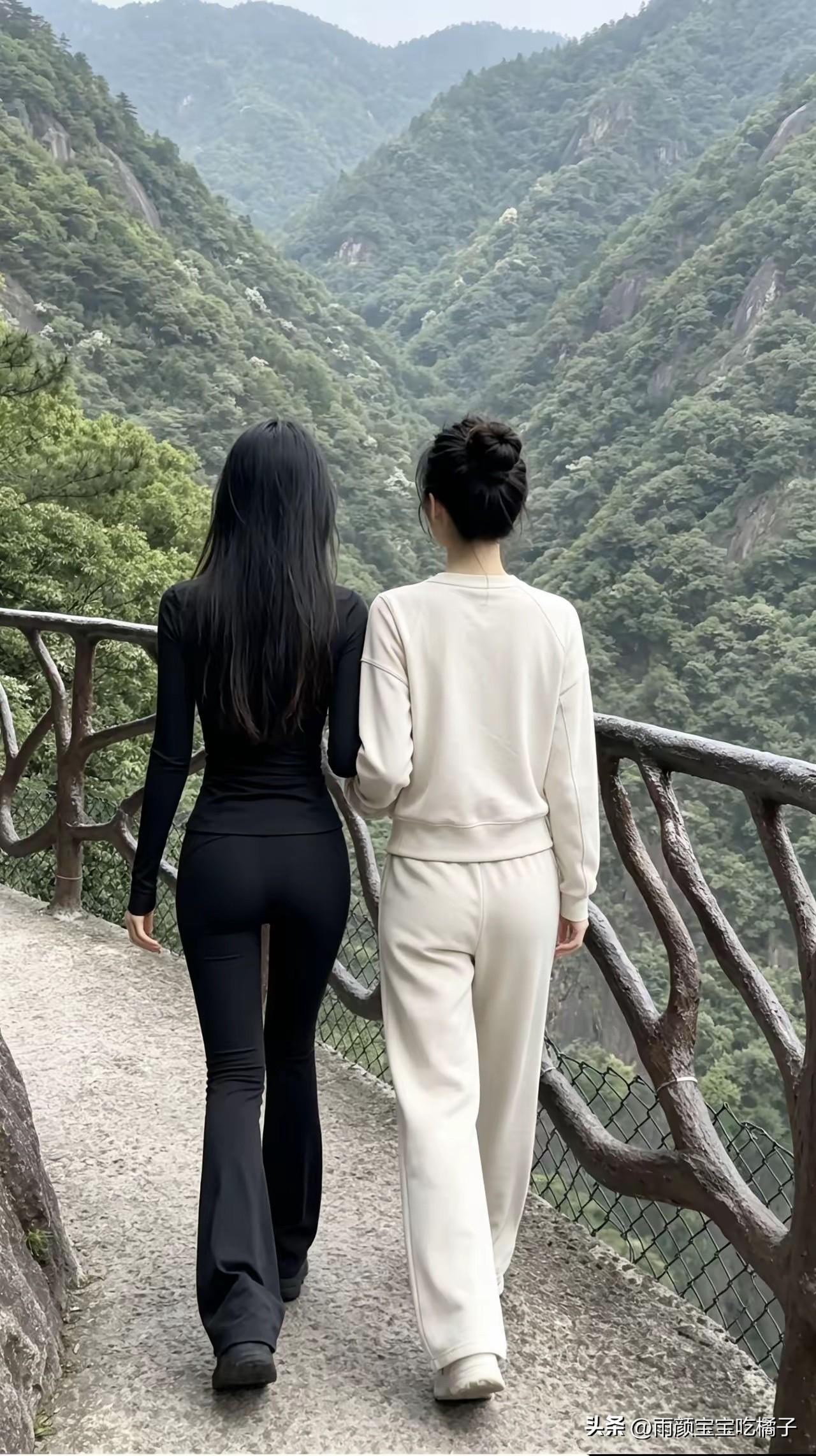 不得不说，对比之下，才知道那种裤子更显身材！