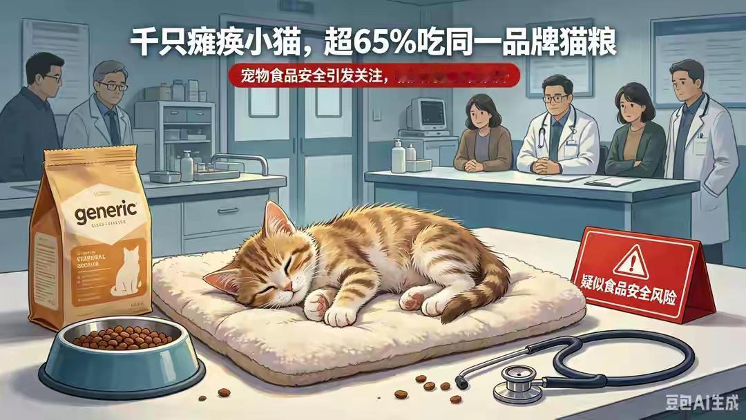 紧急提醒！千只猫咪离奇瘫痪，超65%受害猫长期食用同款猫粮
 
养猫家庭务必仔细