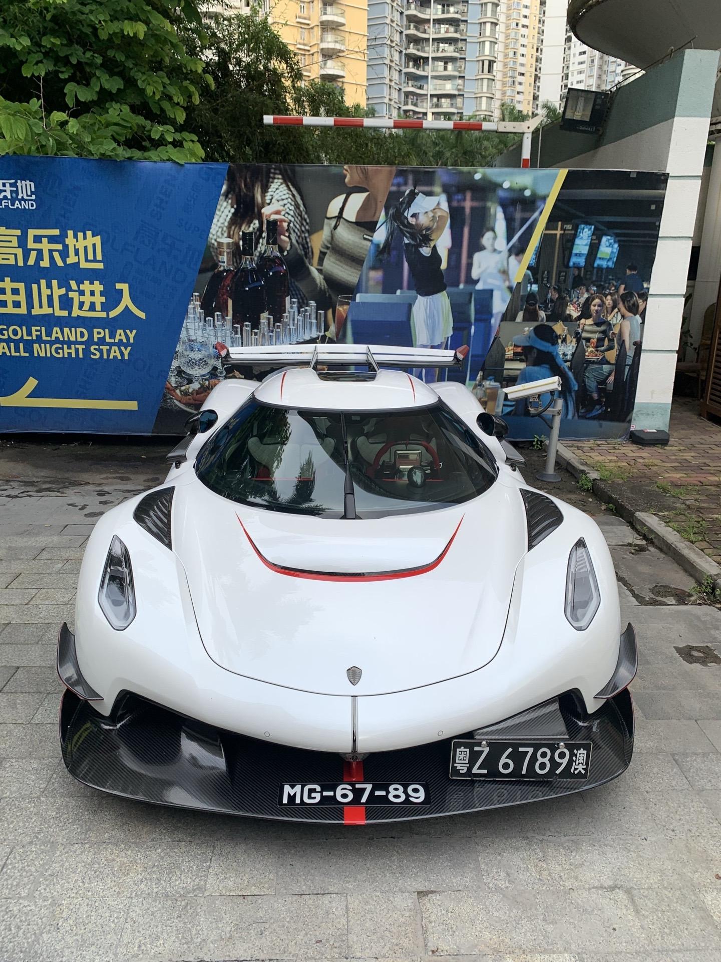 全国唯一一台的科尼赛克Jesko Attack