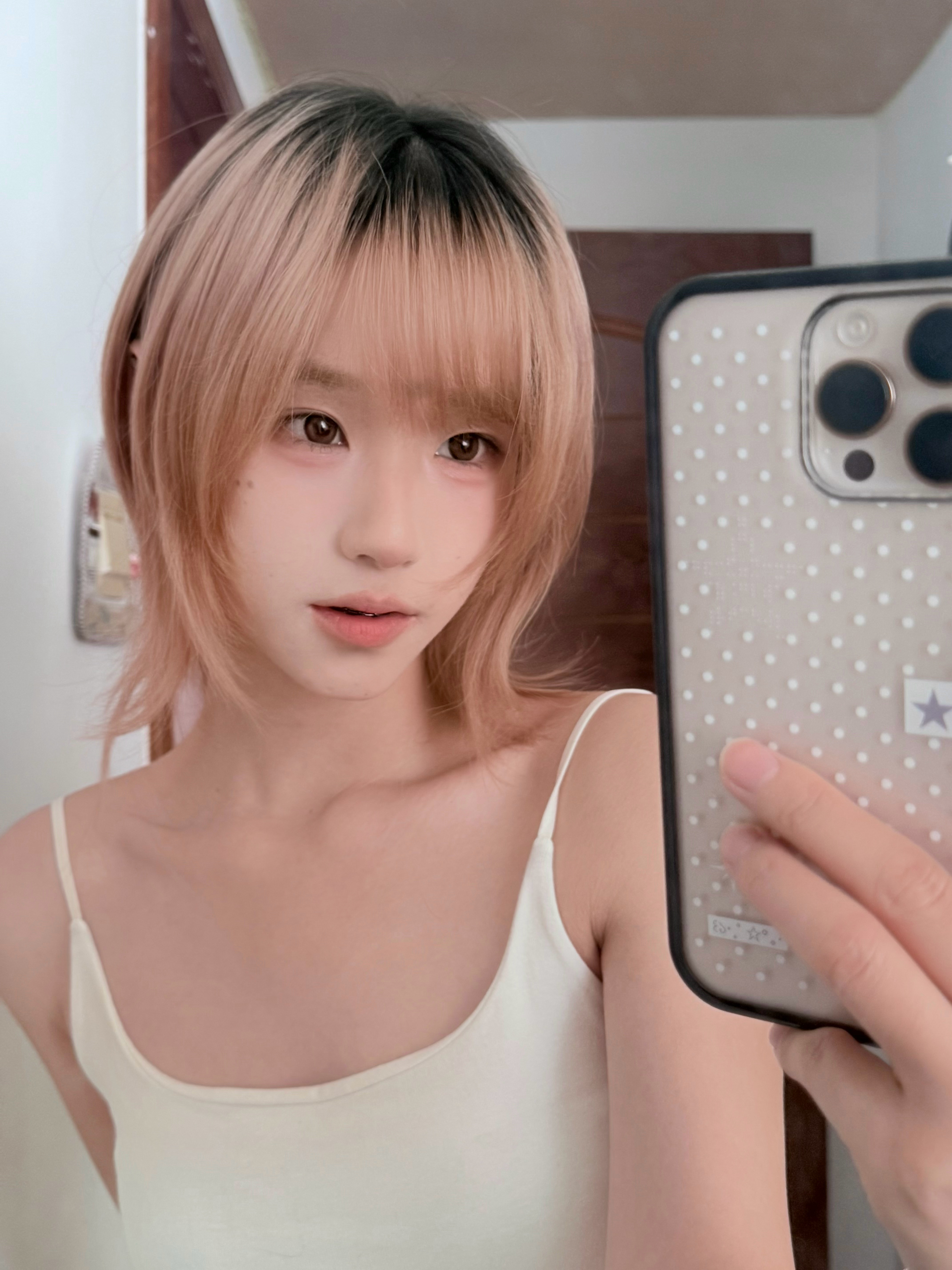 这次染发居然坚持了四个月 