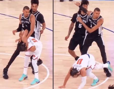 NBA总决赛G3印证中国那句老话！
今天马刺115-111险胜尼克斯的比赛上，裁