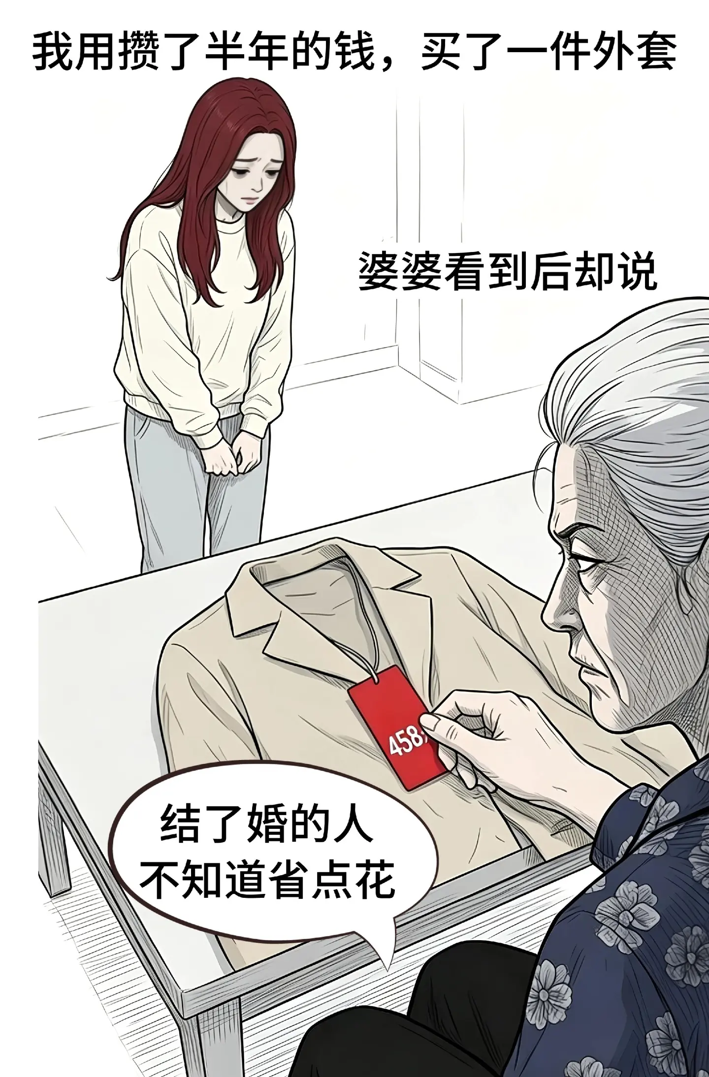 “四百块的衣服，是她在琐碎中仅存的体面”