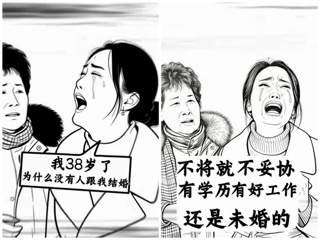 38岁的未婚女子，发誓绝不将就