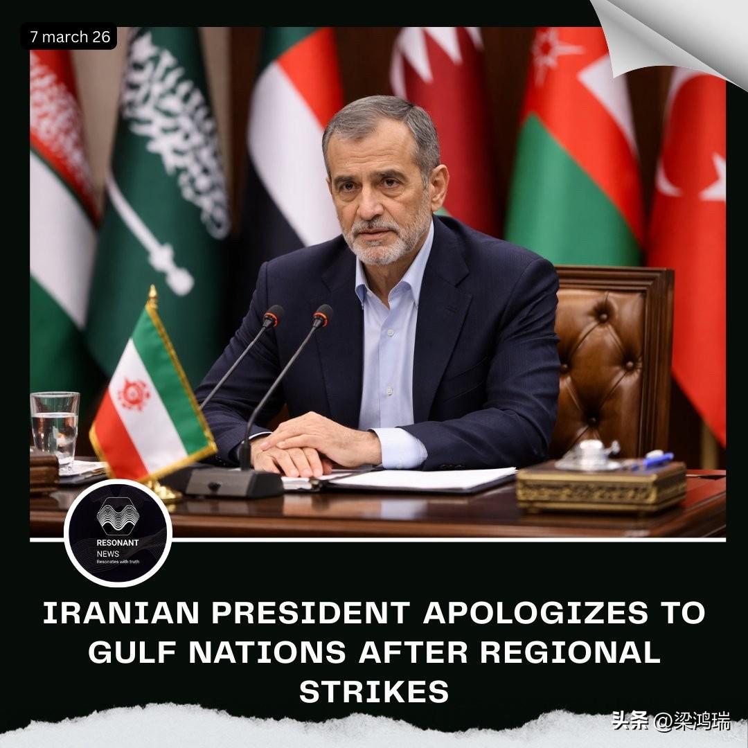 伊朗总统马苏德·佩泽什基安表示，如果海湾国家或邻国不被用来对伊朗发动袭击，伊朗就