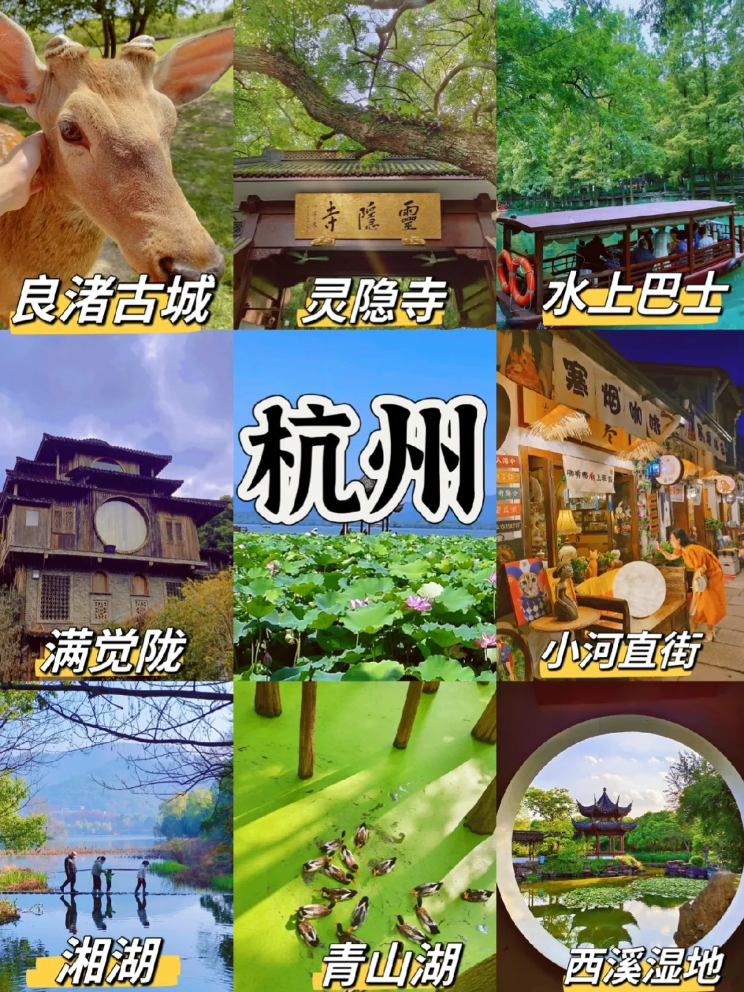 大学生穷游杭州，人均400💰 不踩雷‼️