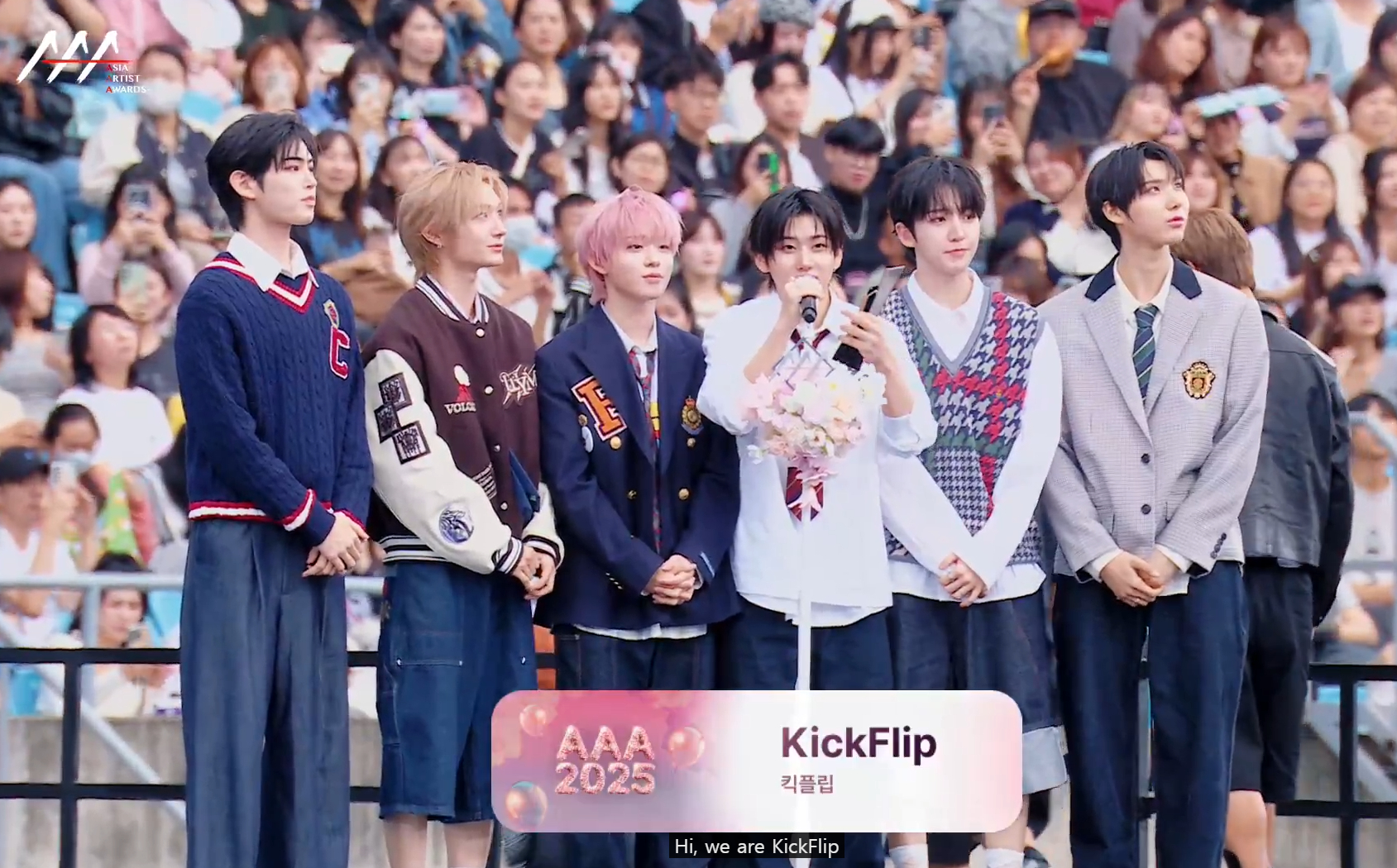 KickFlip获AAA最佳新人奖2025 AAA 最佳新人奖：KickFlip