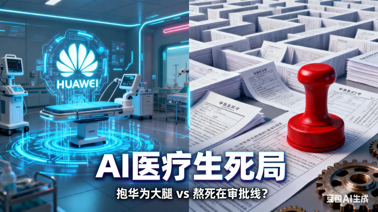 AI医疗生死局：抱华为大腿 vs 熬死在审批线？
 
凌晨两点，苏州生物园的实验