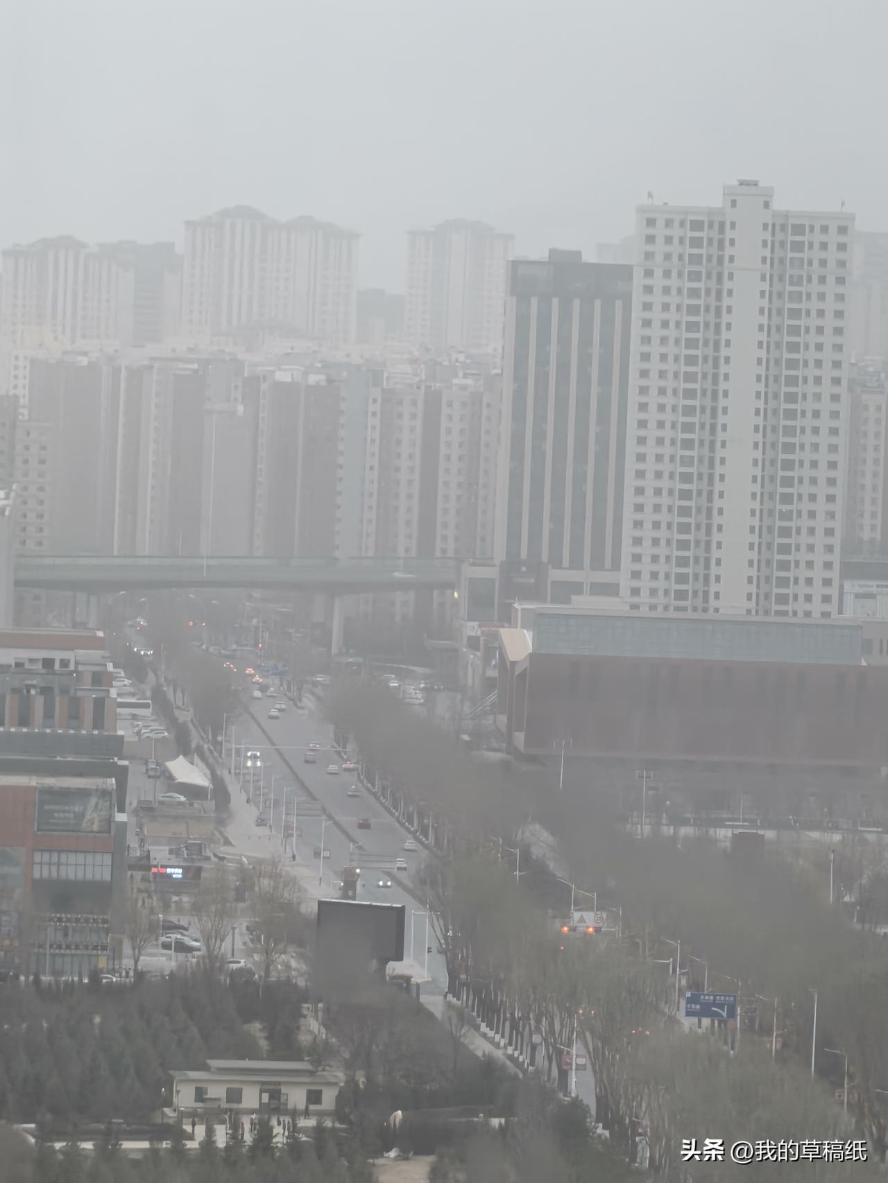 西宁前两天17℃的天气让人脱掉了秋裤，好像真的开始过春天了。没想到，一夜之间，这