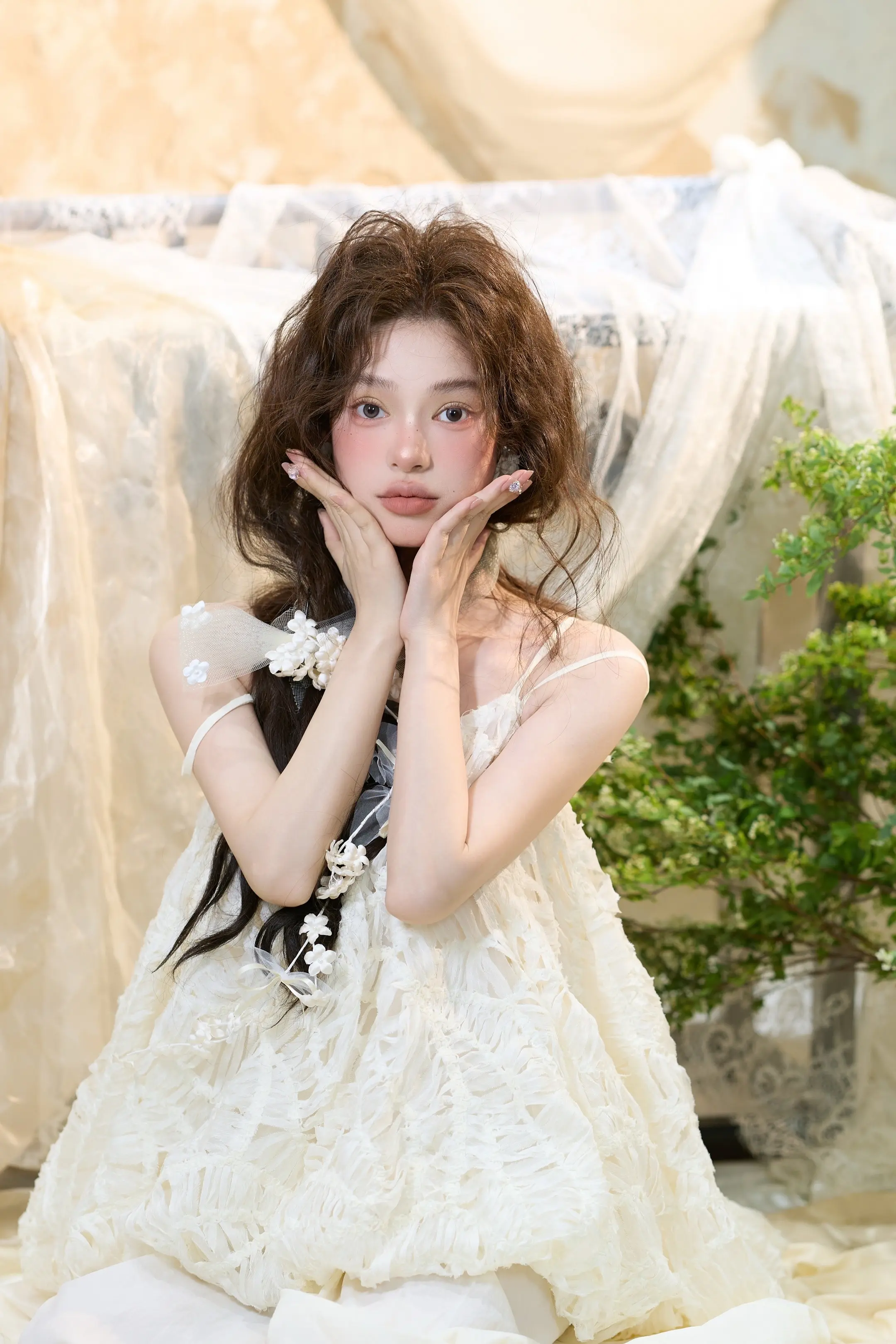 法式少女风。