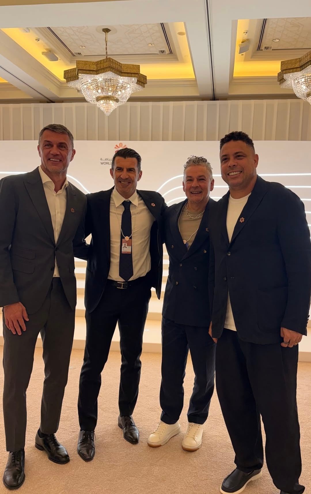 【👍🏻】 阿联酋🇦🇪迪拜世界体育峰会：星光闪耀。🌟forzamilan