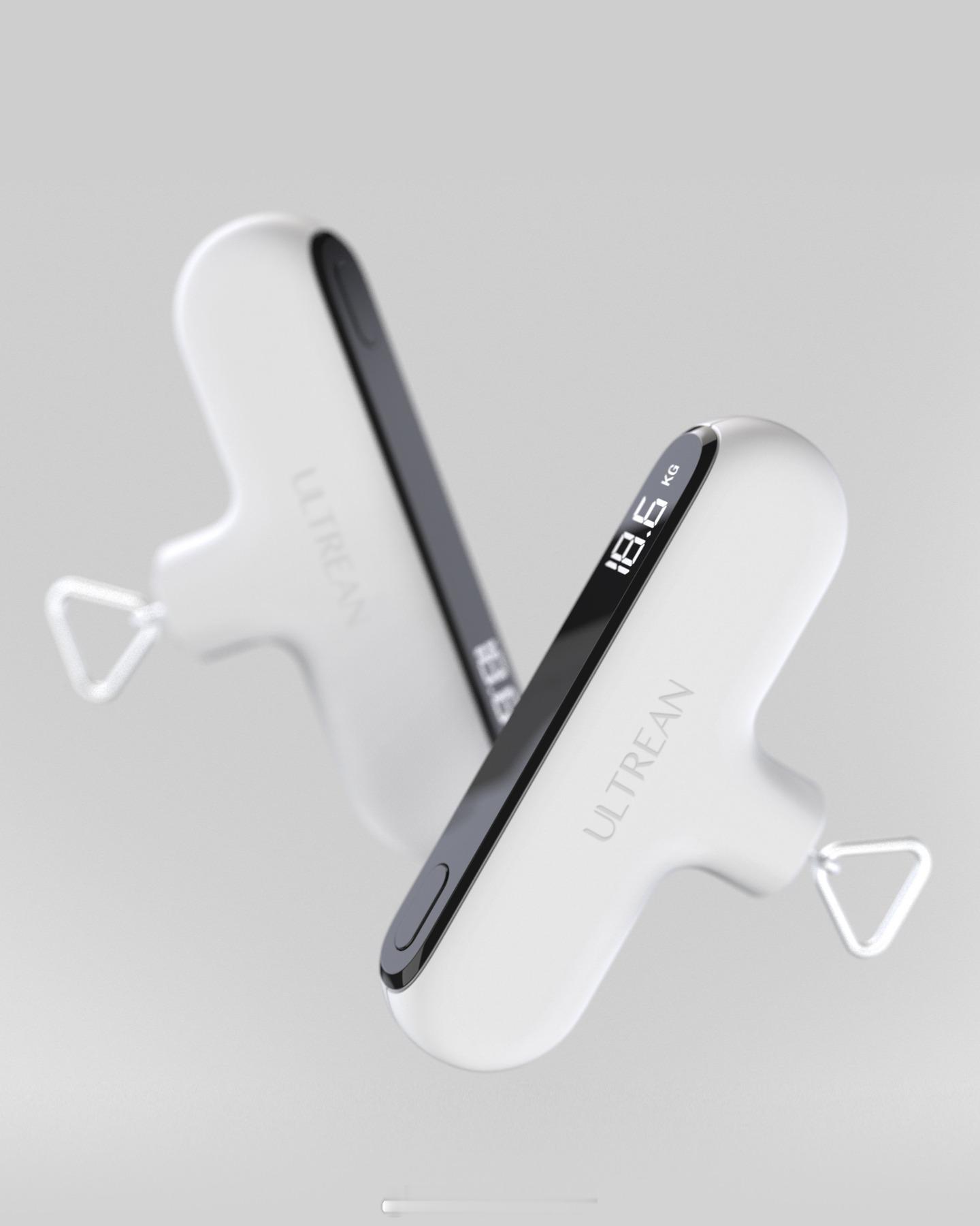 超紧凑型电子行李秤|设计：Whynot Design这款产品体现了 Whynot