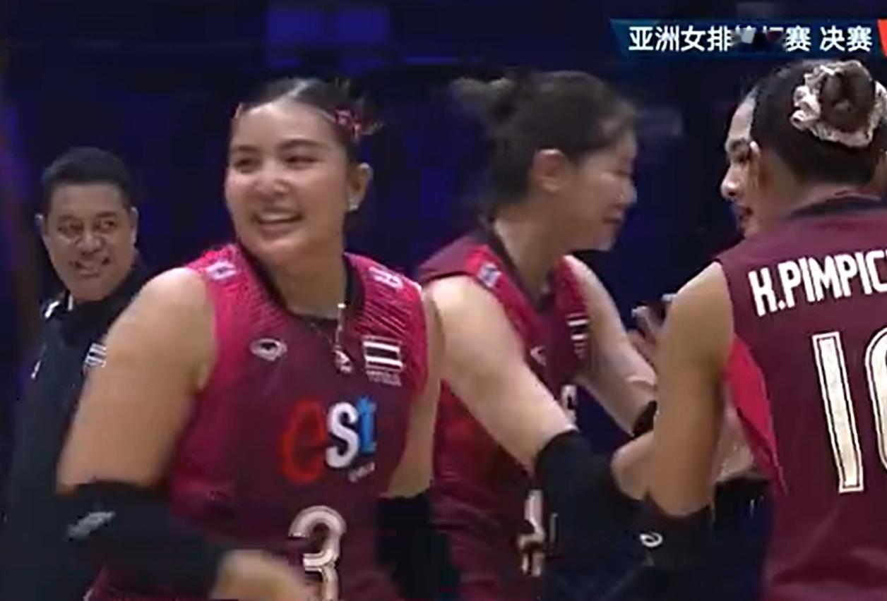 不得不说，泰国女排太猛了，首局给了中国女排一个下马威！
2026 女排亚锦赛决赛
