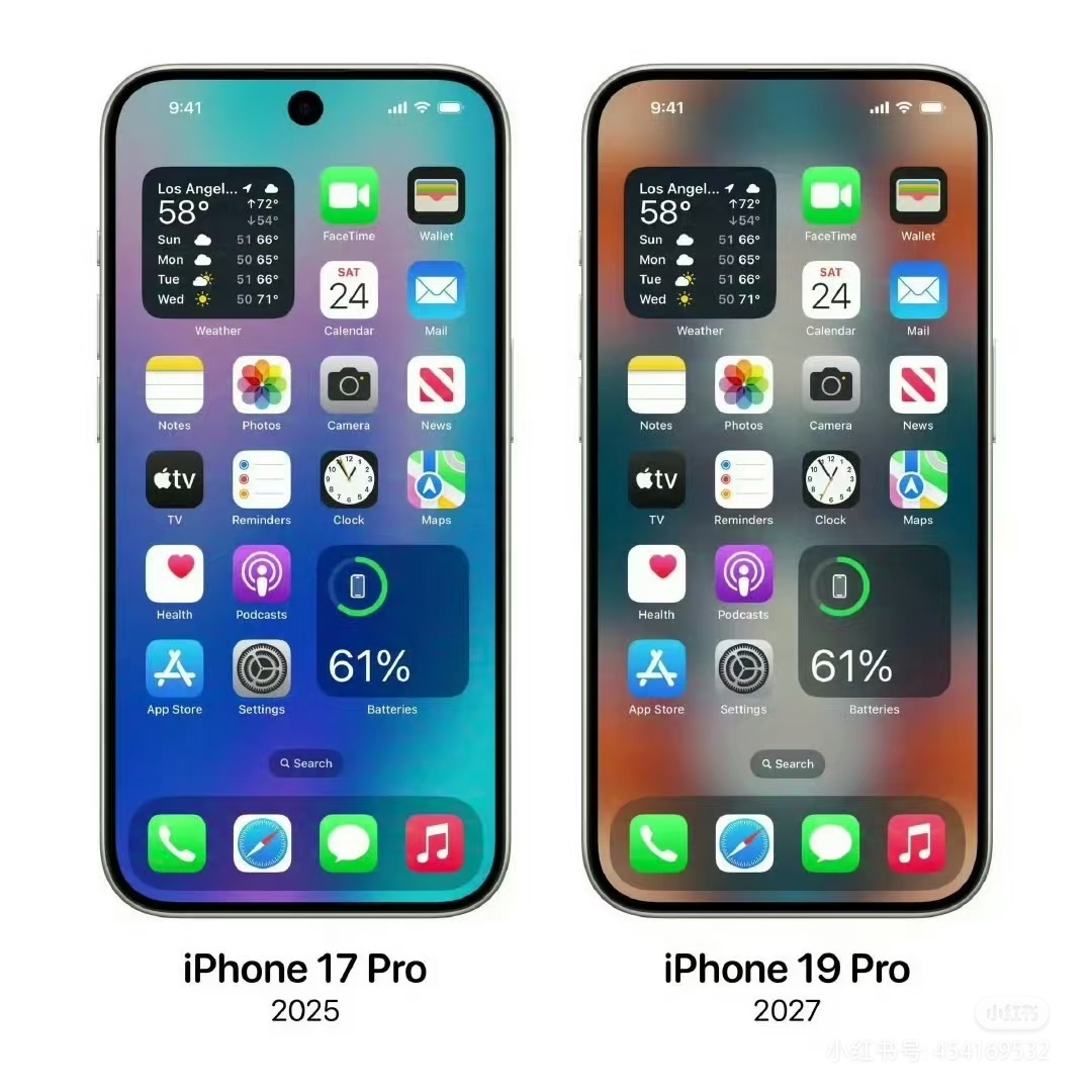 iPhone19或迎真全面屏好好好，买买买[心][爱你] ​​​