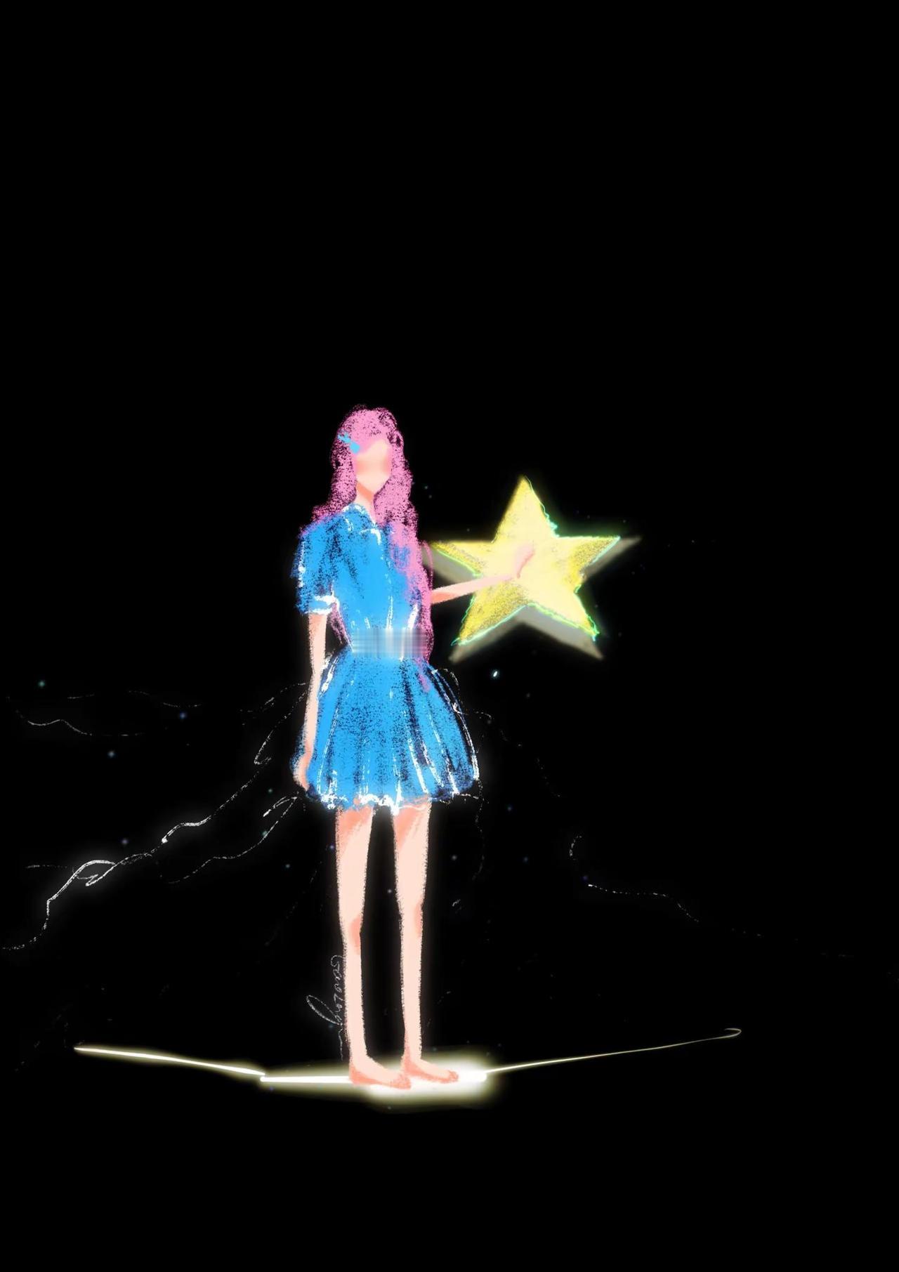 你像礼物一样出现在我的生命里💝。迪丽热巴 来自星星的艺术家 创作灵感